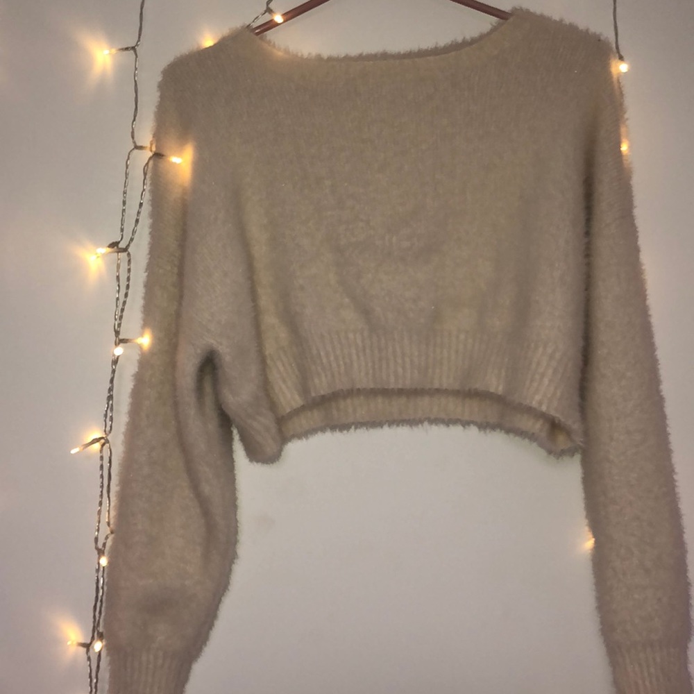 Cropped sweater